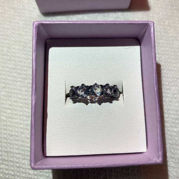 Jewelry - 🌸 3 for 15 🌸 .925 sterling silver ring. Black coated.